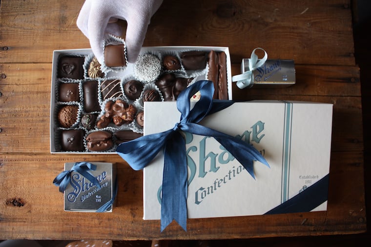 Old City's Shane Confectionery's delicious chocolate bonbons and hot drinking chocolate are available for pickup and delivery throughout the area.