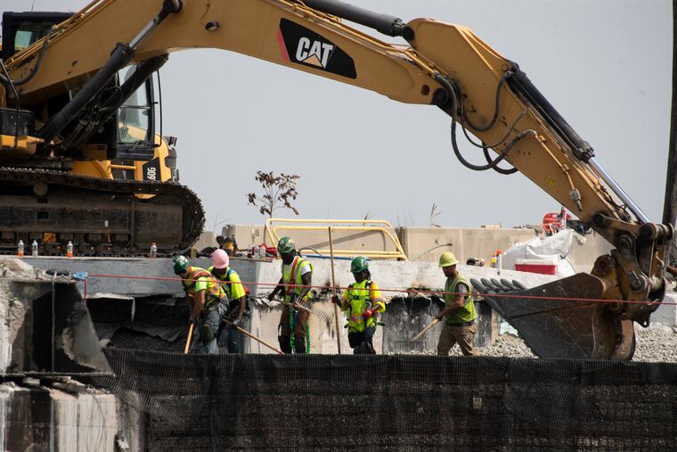 While I-95 is expected to reopen this week, full reconstruction of the bridge will take months to finish. 