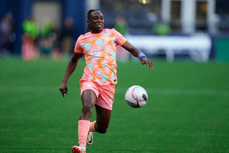 Barbra Banda has been a star for the Orlando Pride in her first year in the National Women's Soccer League.