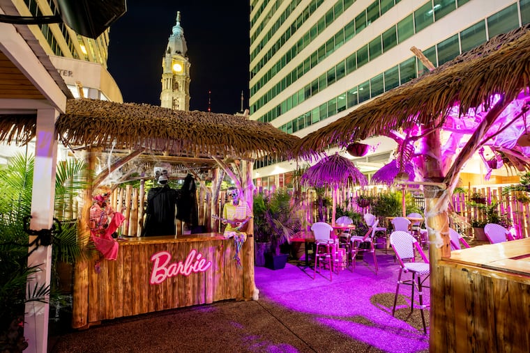 Kedera, the back end of Uptown Beer Garden, is a tiki skeleton bar this season.