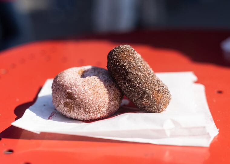 Donuts from Federal Donuts concession stand at Citizens Bank Park.