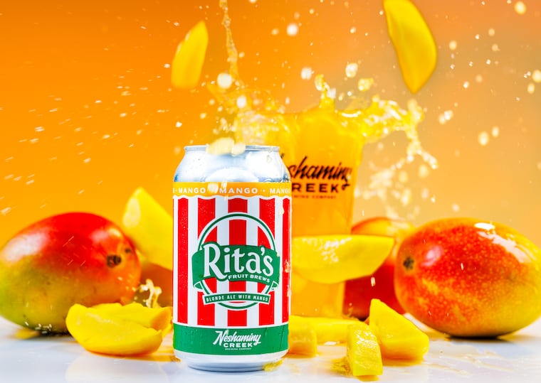 Rita's Fruit Brews Mango Blonde Ale from Neshaminy Creek Brewing Co.